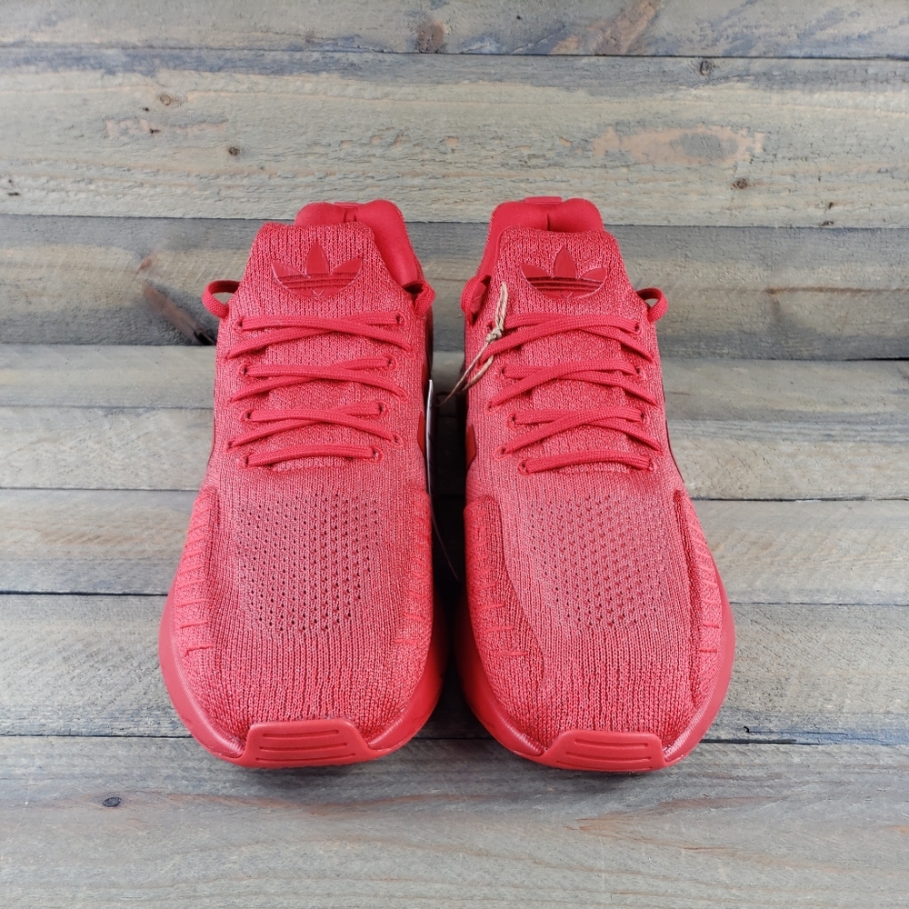 adidas Swift Run 22 Men's Running Shoes Vivid Red/Atered Amber - Picture 4 of 11